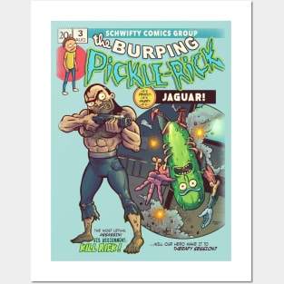 Burpin Pickle Posters and Art